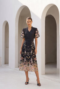 LOUETTA PRINTED DRESS