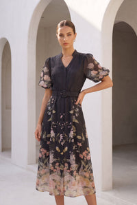 LOUETTA PRINTED DRESS