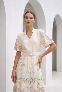 LOUETTA PRINTED DRESS