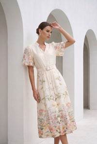 LOUETTA PRINTED DRESS