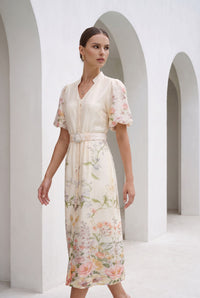 LOUETTA PRINTED DRESS