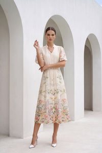 LOUETTA PRINTED DRESS