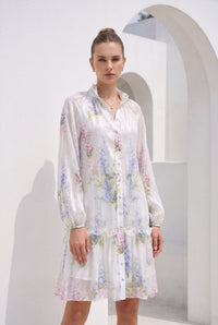 CHANTALLY PRINTED SHORT DRESS