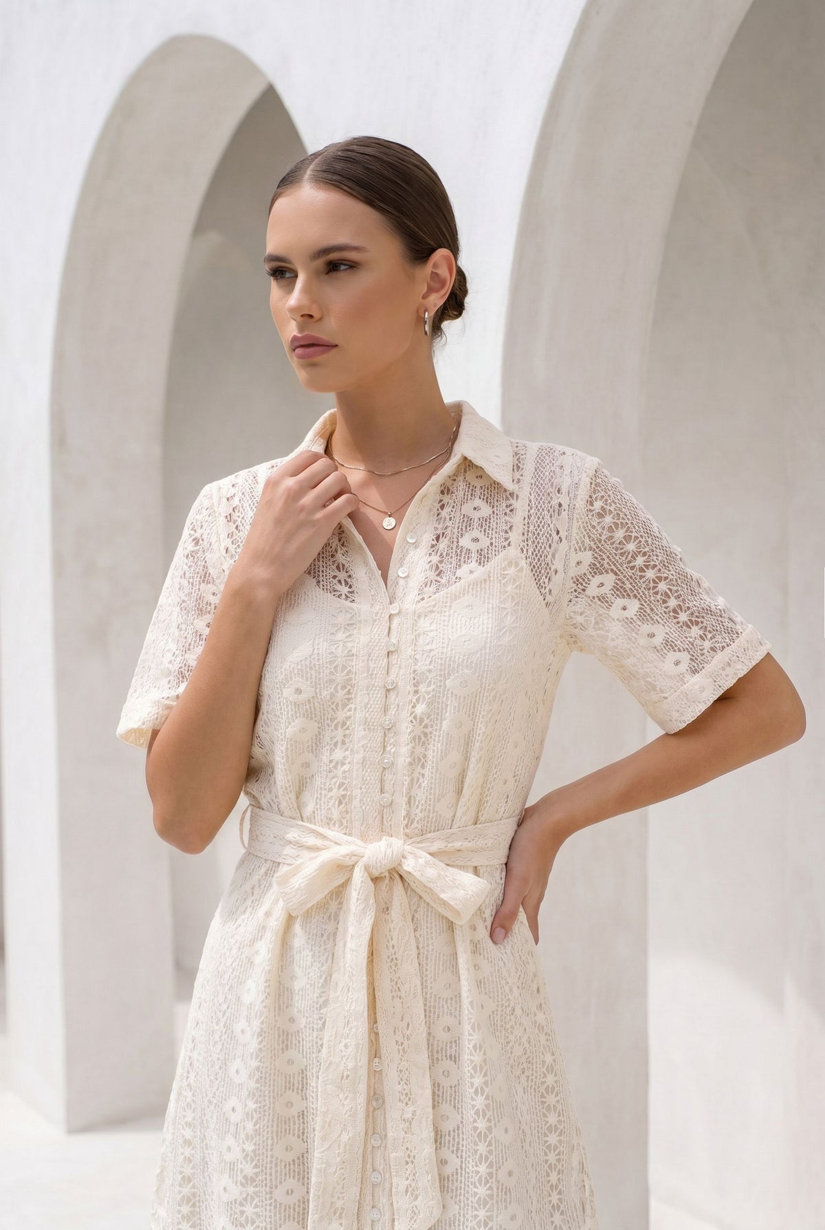 EDMEE COTTON DRESS