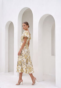 COCO LINEN LONG DRESS