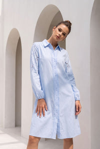AVA EMBROIDERED DRESS