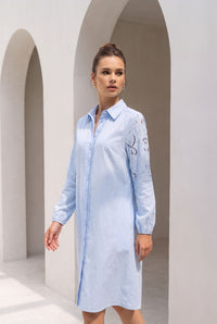 AVA EMBROIDERED DRESS