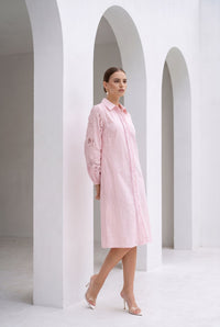 AVA EMBROIDERED DRESS
