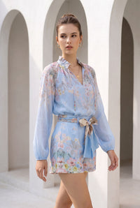 LUNA PRINTED BLOUSE