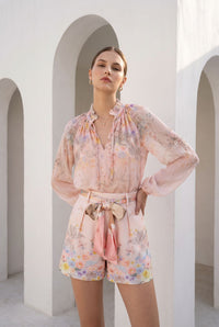 LUNA PRINTED BLOUSE