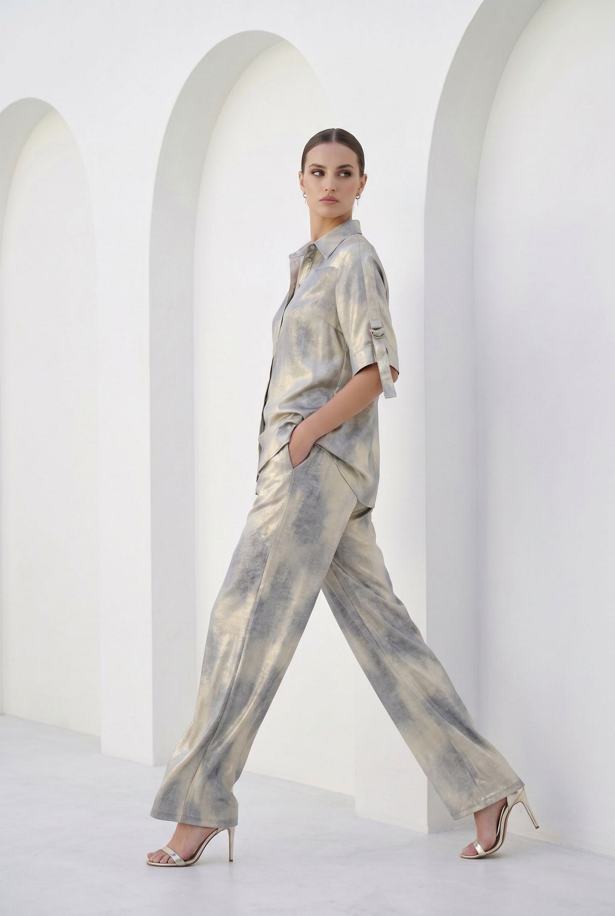 CLAREN PRINTED PANTS