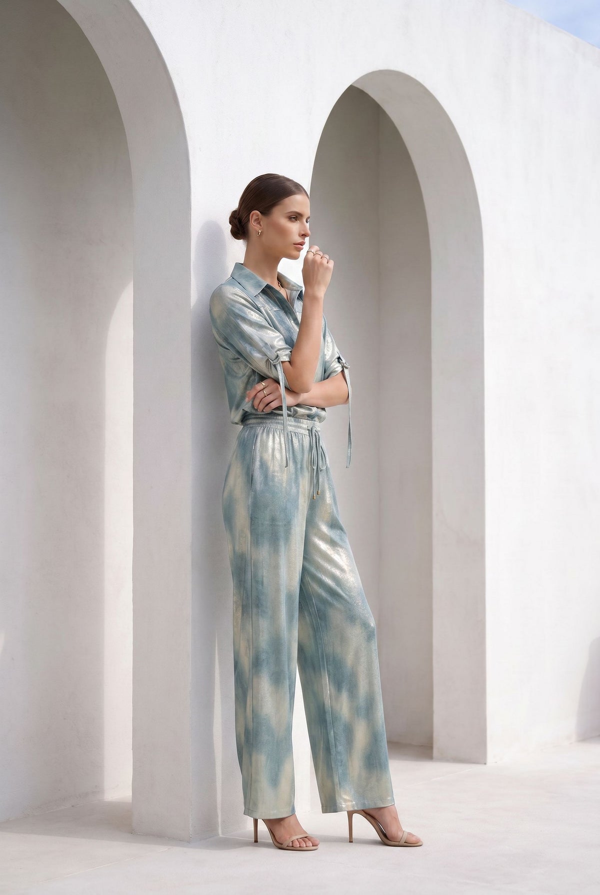 CLAREN PRINTED PANTS