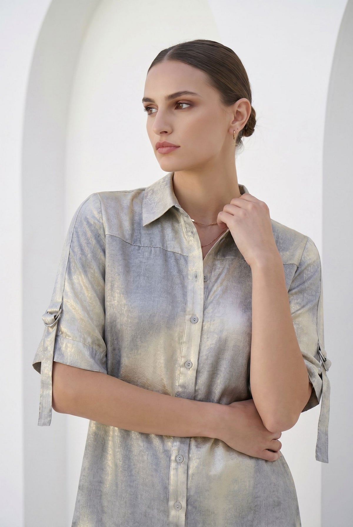 CLAREN PRINTED SHIRT