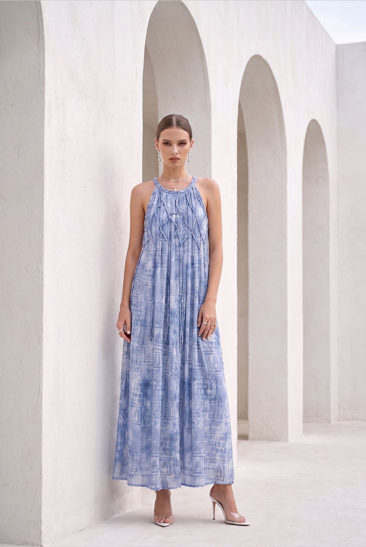 CALLIOPE PRINTED DRESS