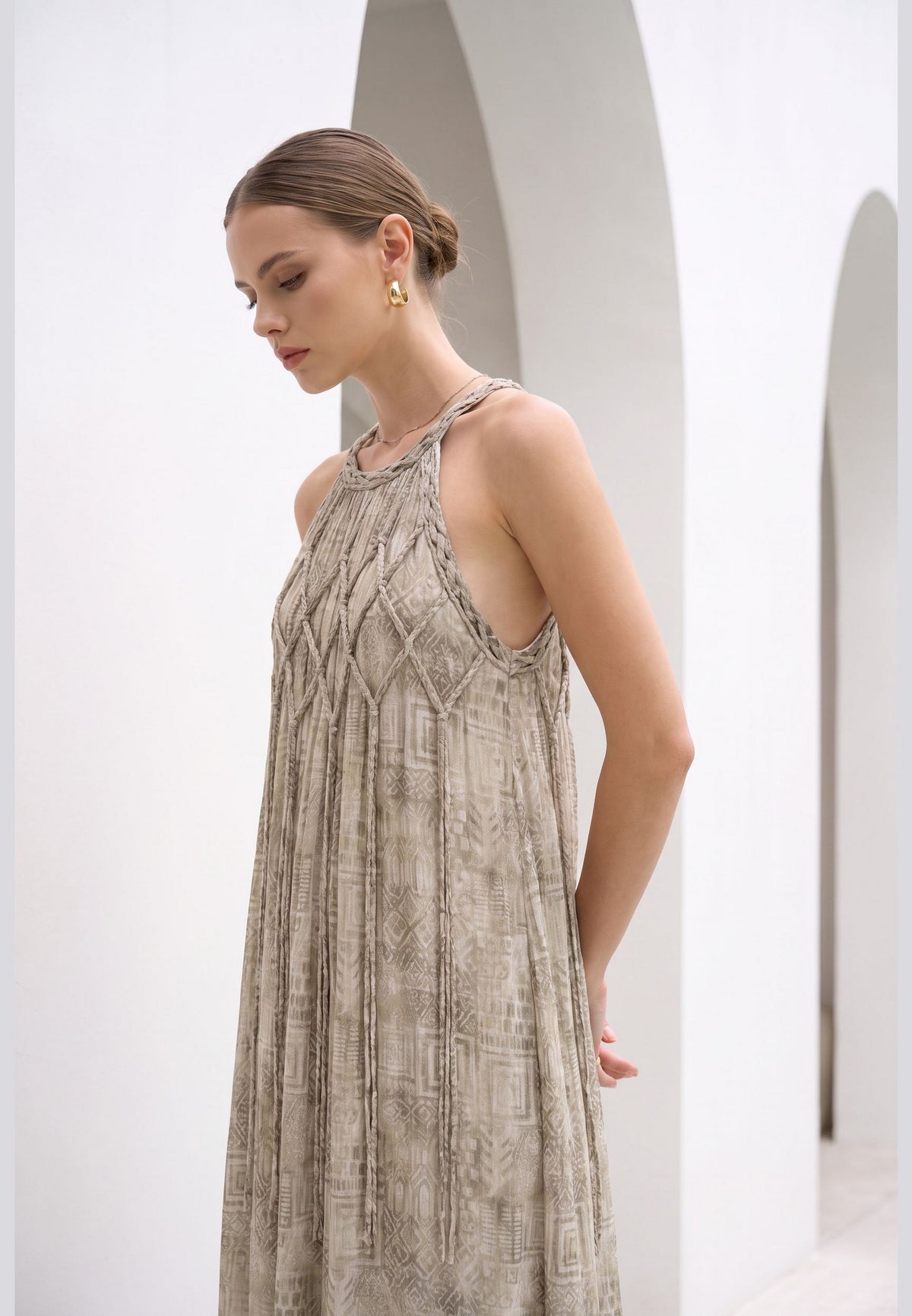 CALLIOPE PRINTED DRESS