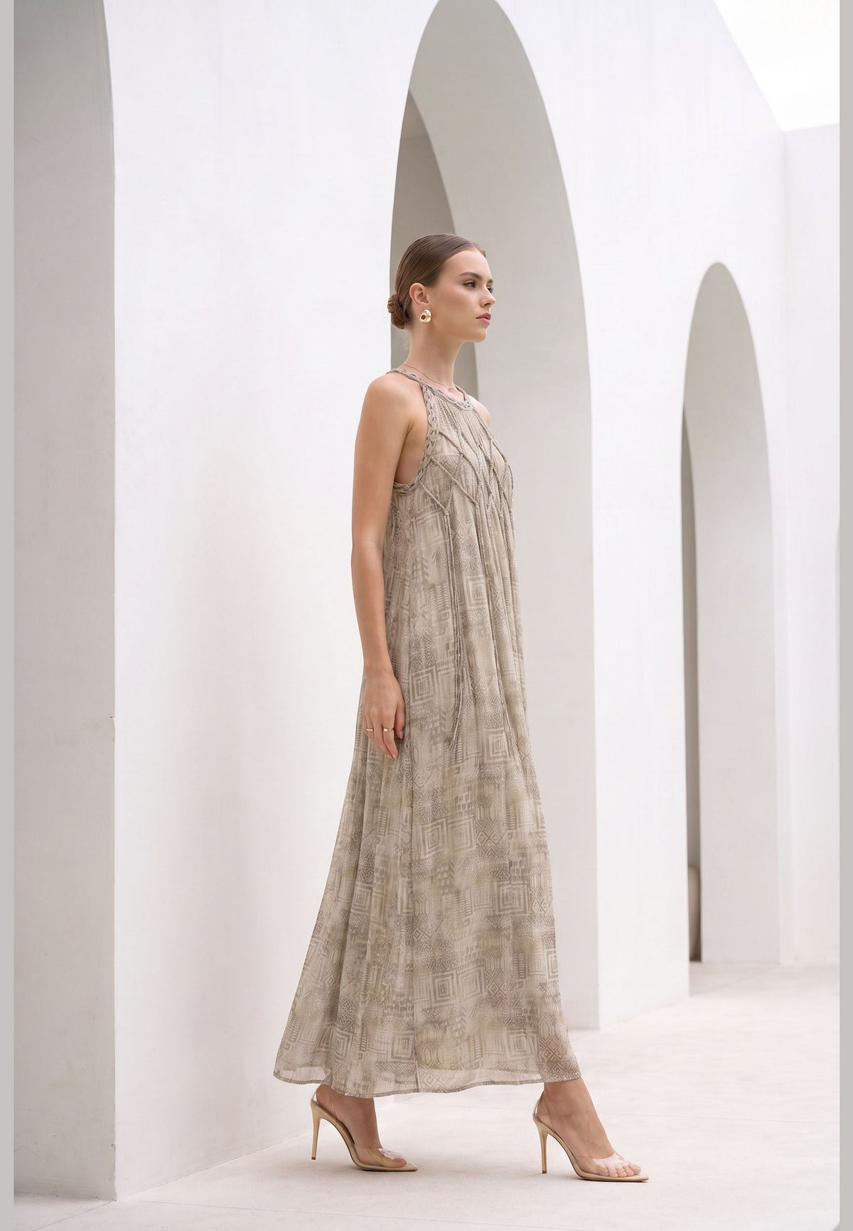 CALLIOPE PRINTED DRESS