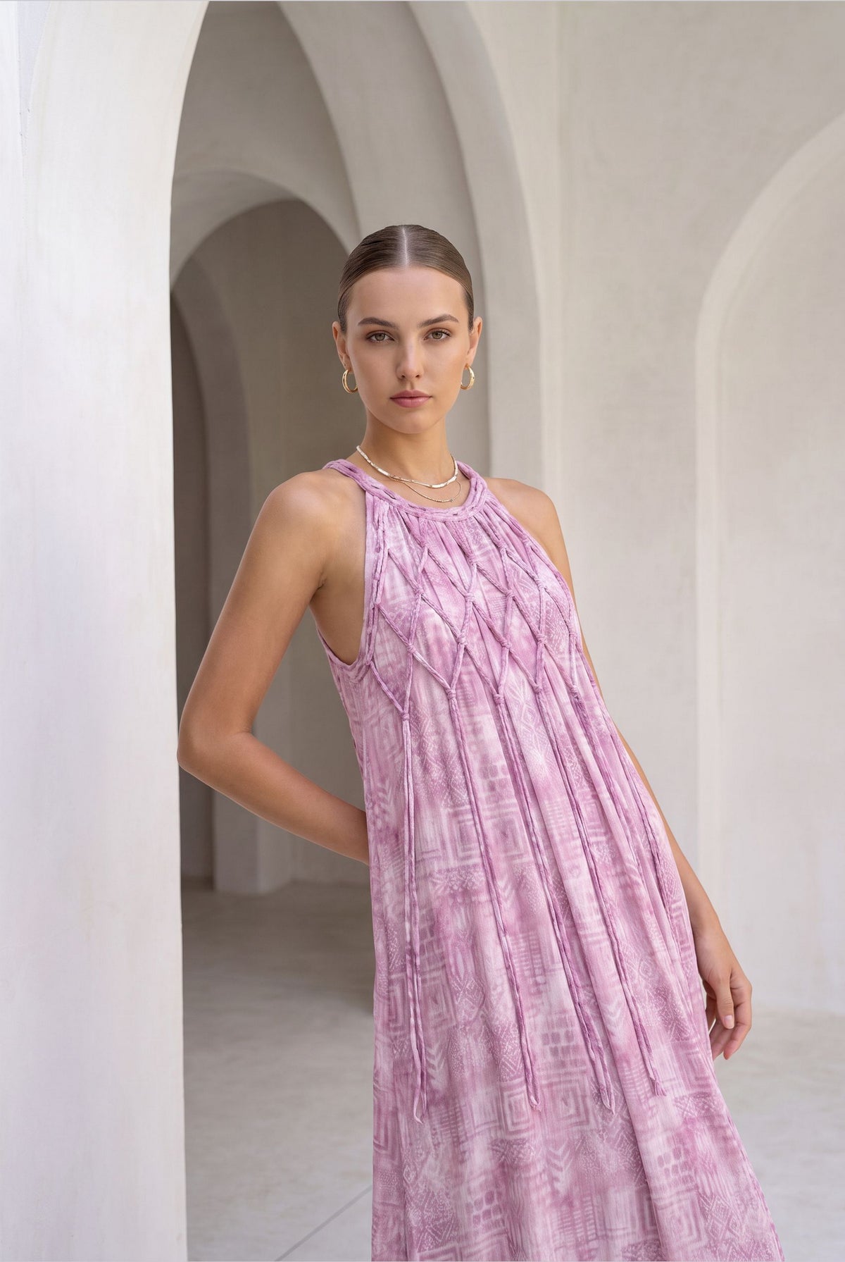 CALLIOPE PRINTED DRESS