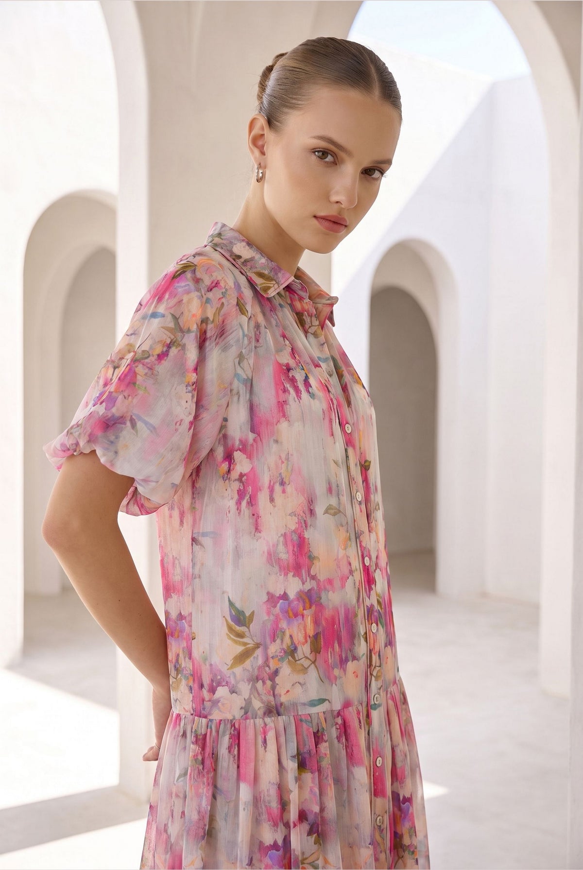 VIVIENNE PRINTED DRESS