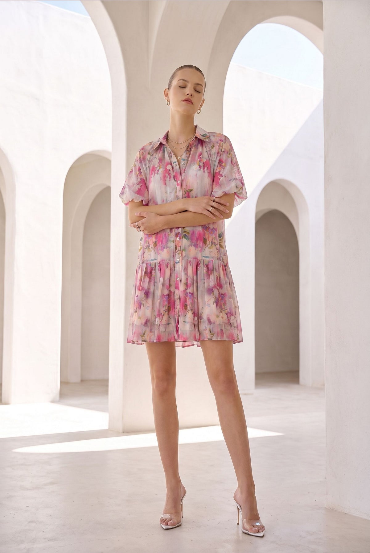 VIVIENNE PRINTED DRESS