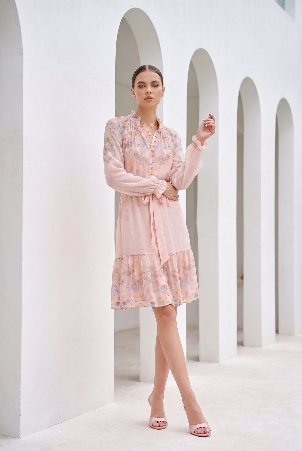 LUNA PRINTED DRESS