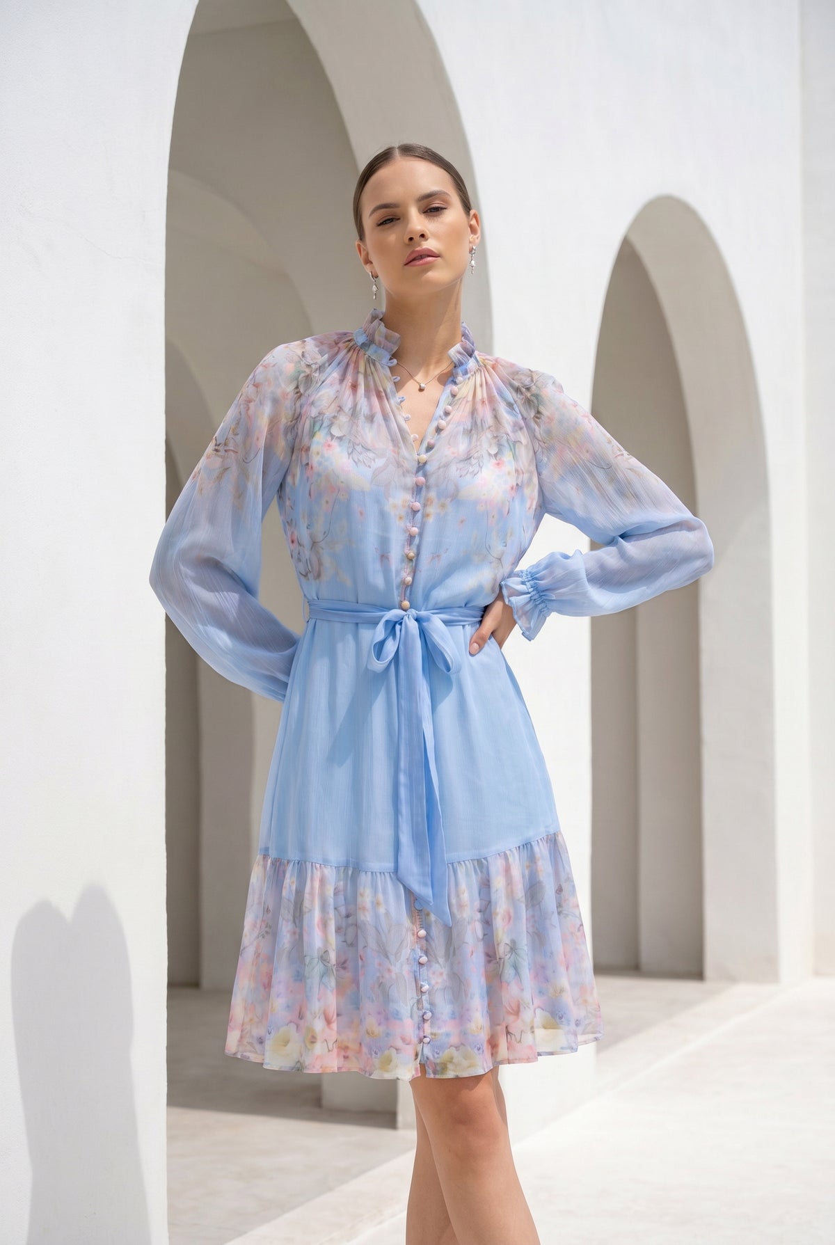 LUNA PRINTED DRESS