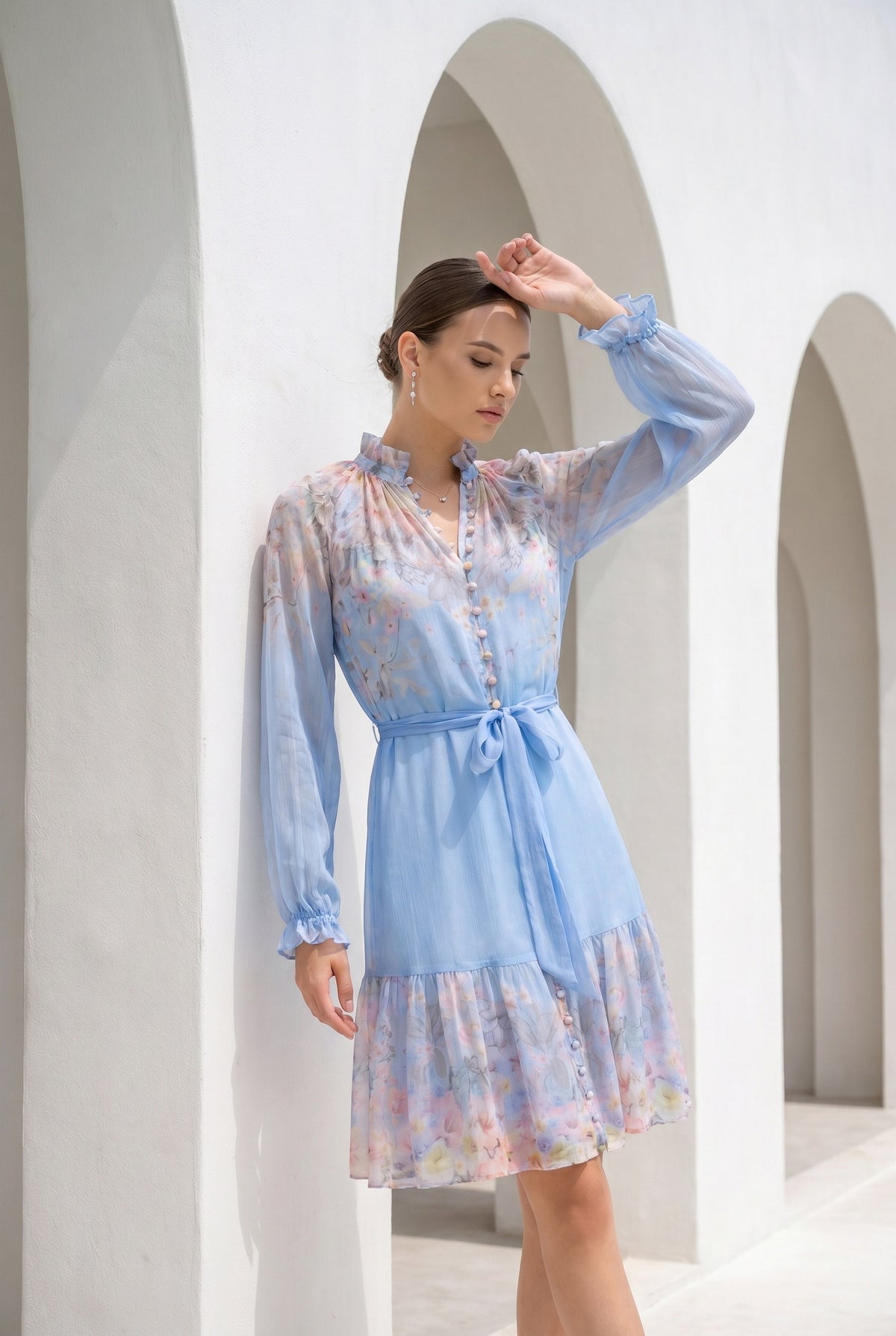 LUNA PRINTED DRESS