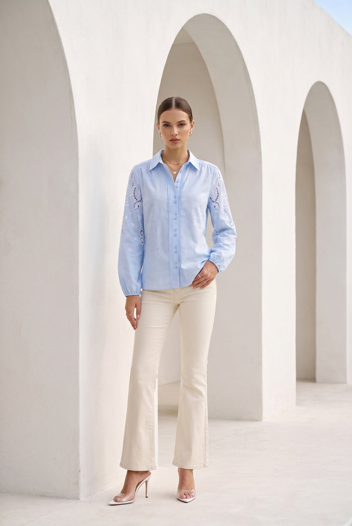 AVA EMBROIDERED SHIRT