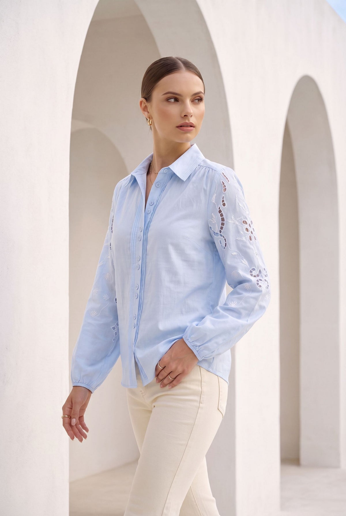 AVA EMBROIDERED SHIRT