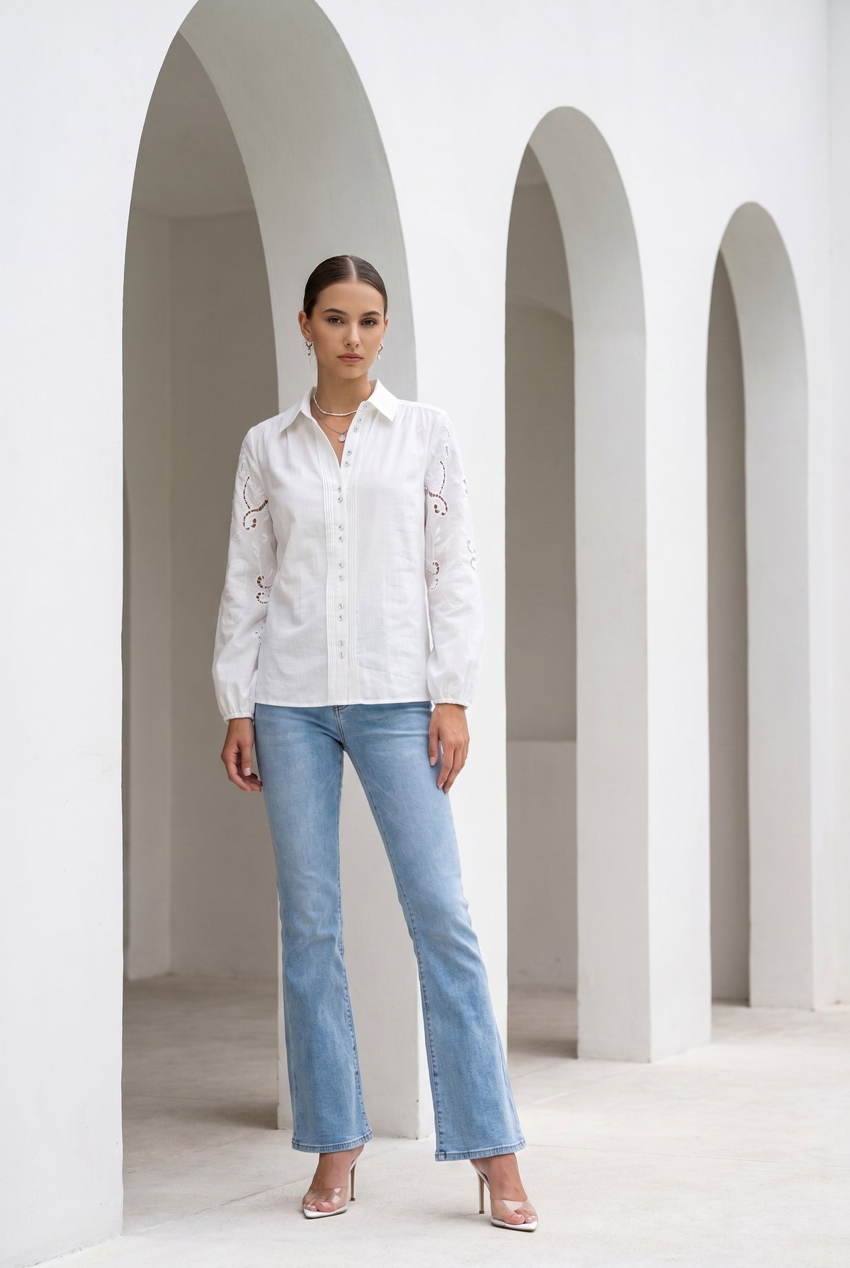 AVA EMBROIDERED SHIRT
