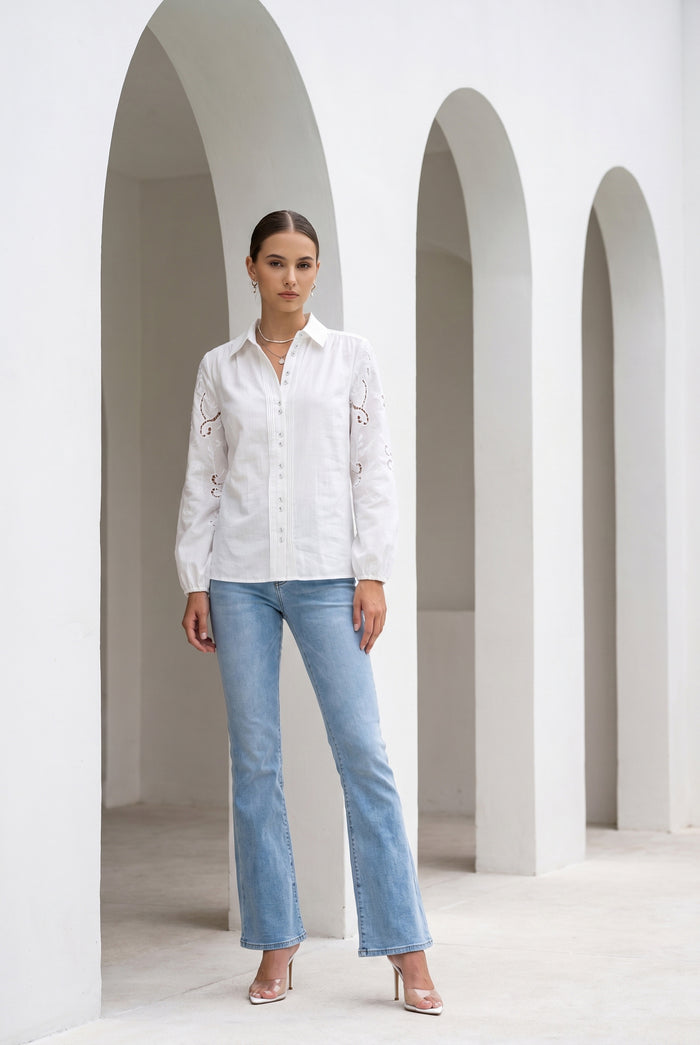 AVA EMBROIDERED SHIRT