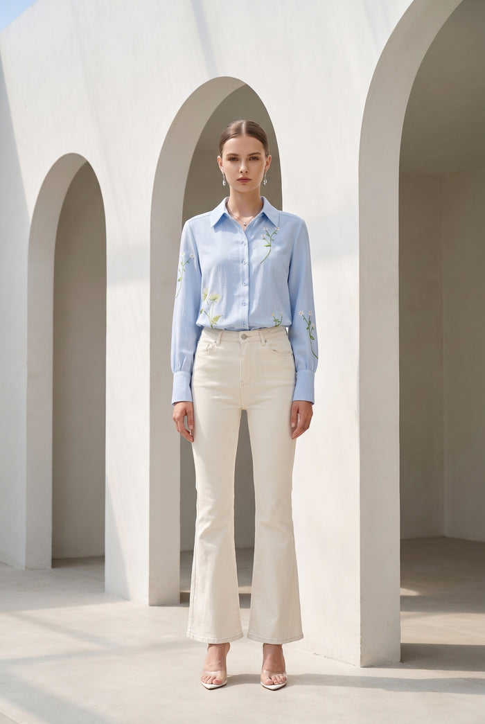 AMELIA EMBROIDERED SHIRT