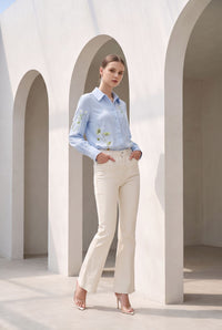 AMELIA EMBROIDERED SHIRT