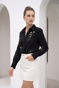 AMELIA EMBROIDERED SHIRT