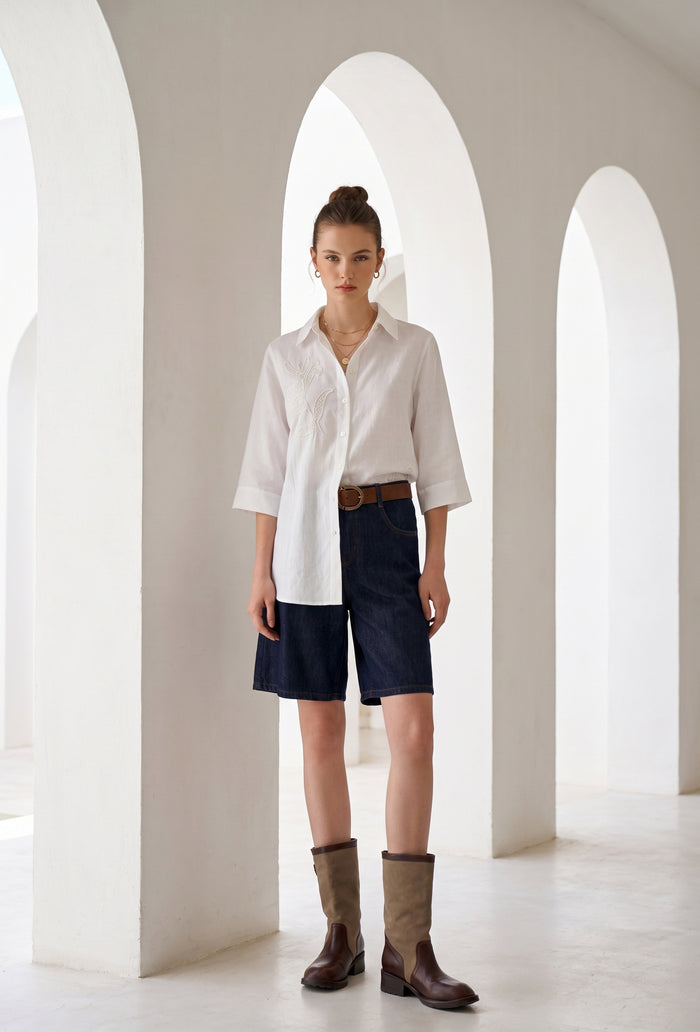 JOLIE EMBROIDERED SHIRT