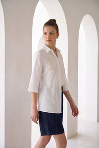JOLIE EMBROIDERED SHIRT