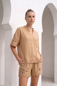IVY EMBROIDERED BLOUSE