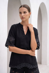 IVY EMBROIDERED BLOUSE