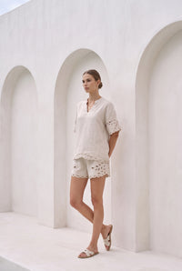 IVY EMBROIDERED BLOUSE