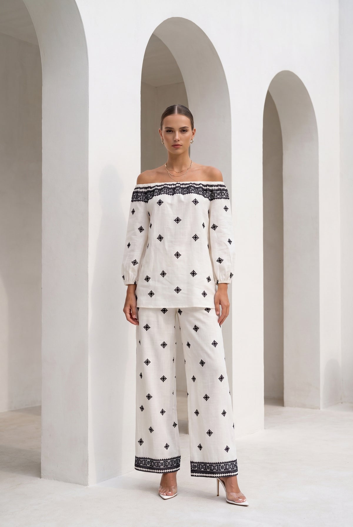 ELETTRA PRINTED TOP