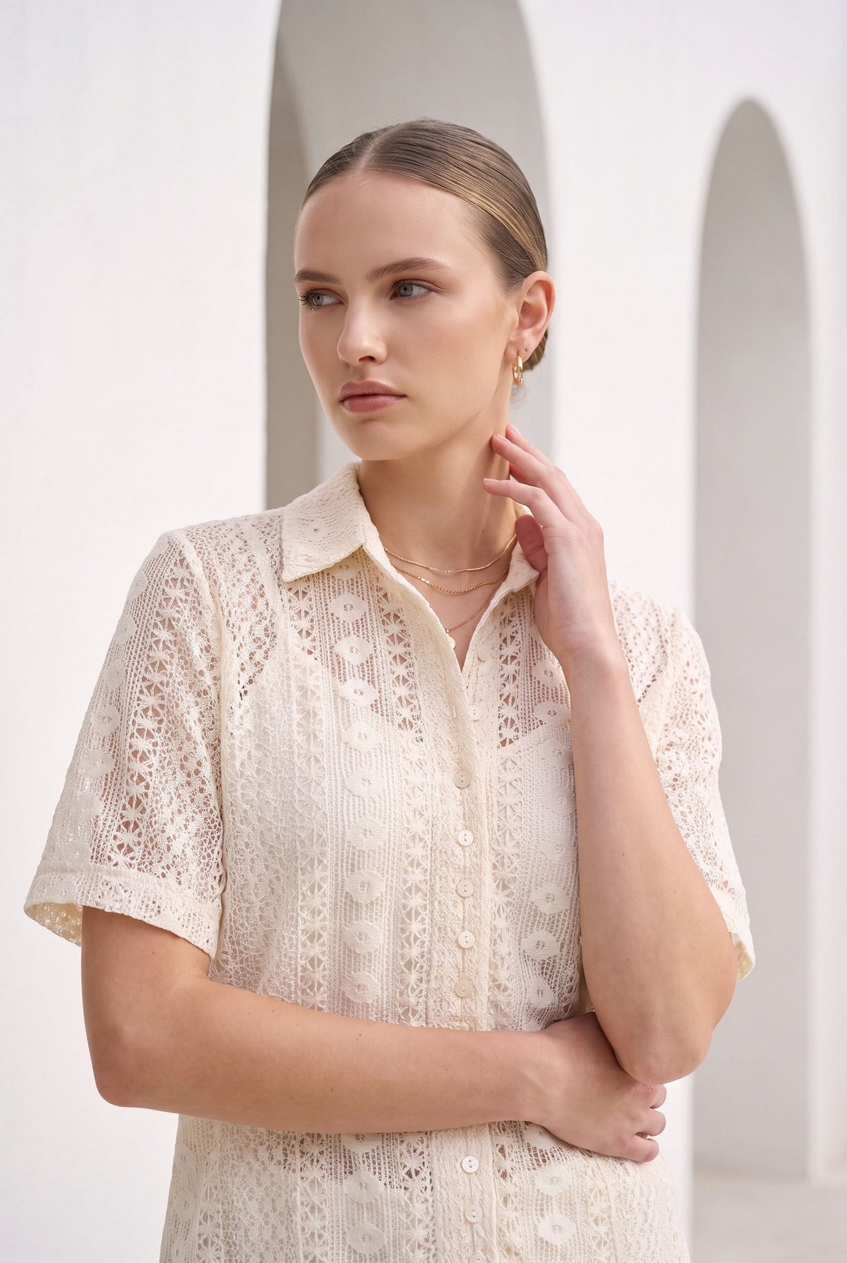 EDMEE COTTON SHIRT