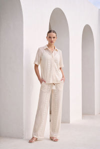 EDMEE COTTON PANTS