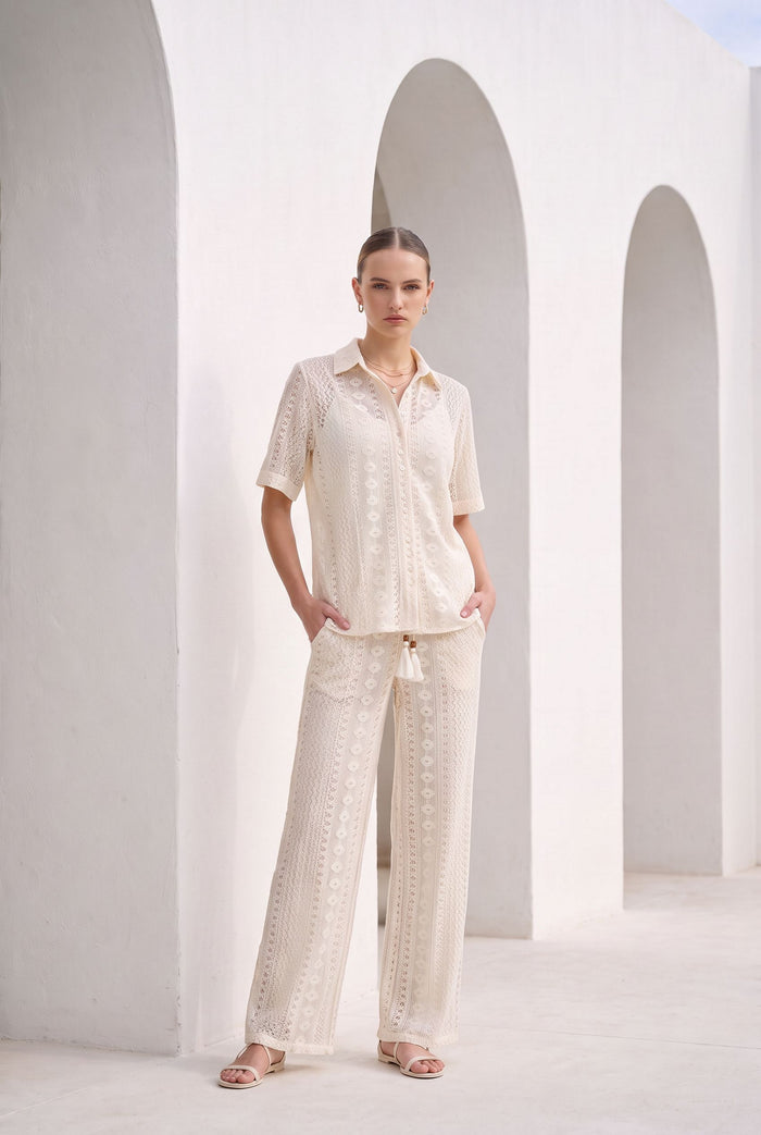 EDMEE COTTON PANTS