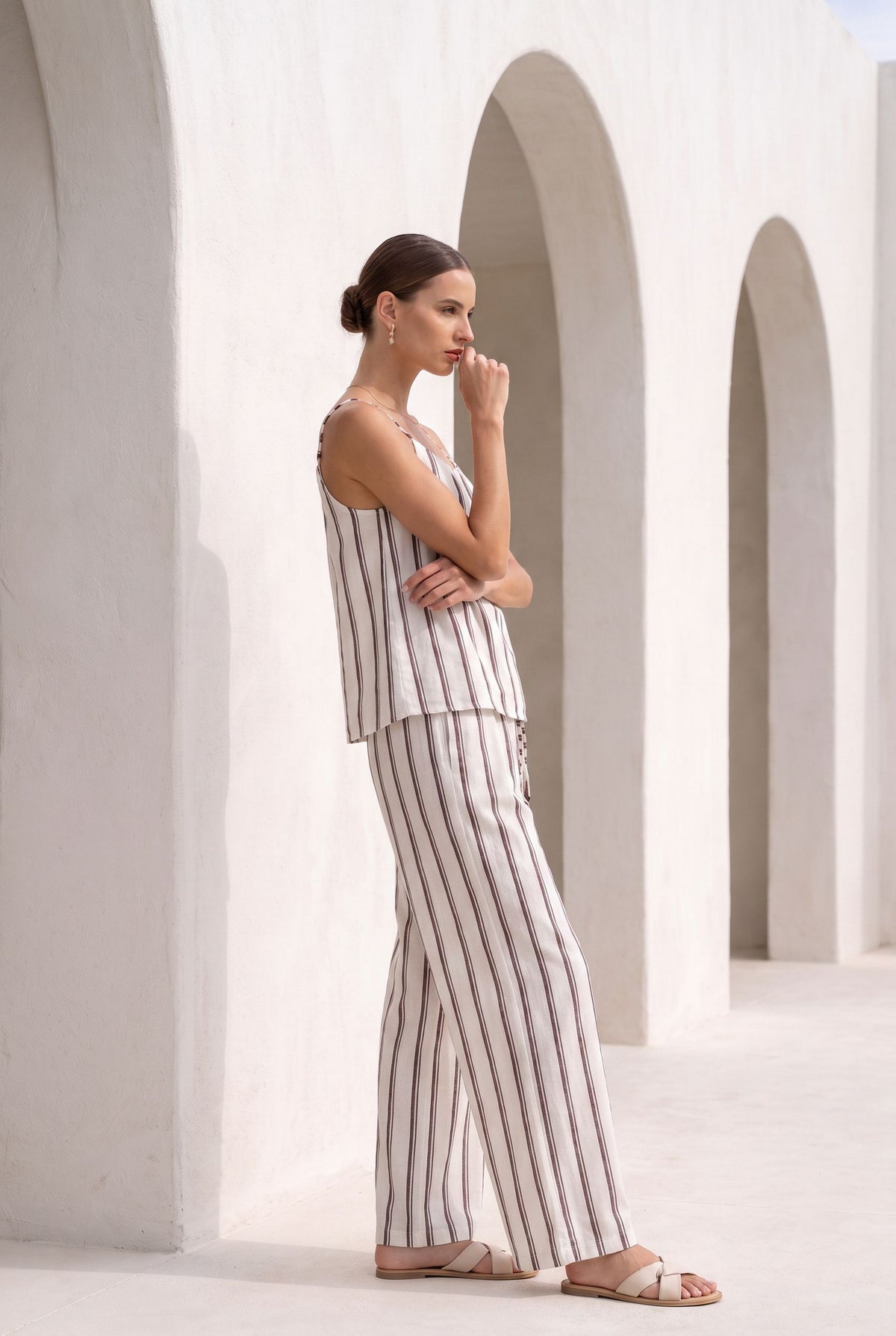 LYRA LINEN PANTS