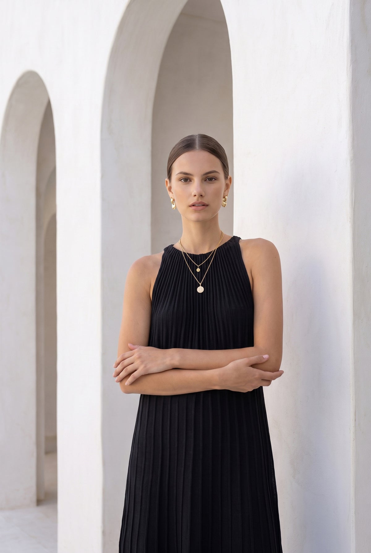 RAIN KNIT DRESS