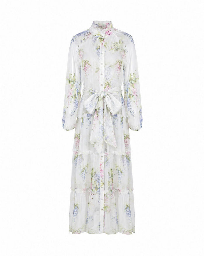 CHANTALLY PRINTED LONG DRESS