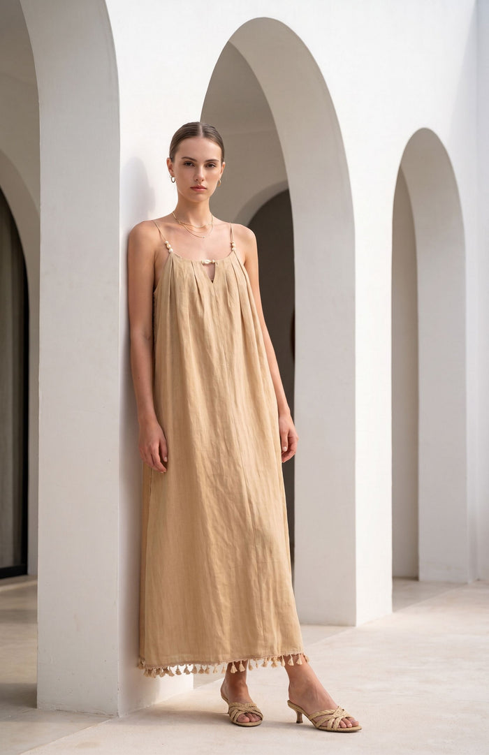 BRIELLE LINEN DRESS