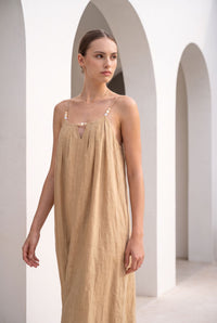 BRIELLE LINEN DRESS