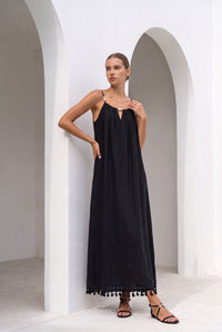 BRIELLE LINEN DRESS