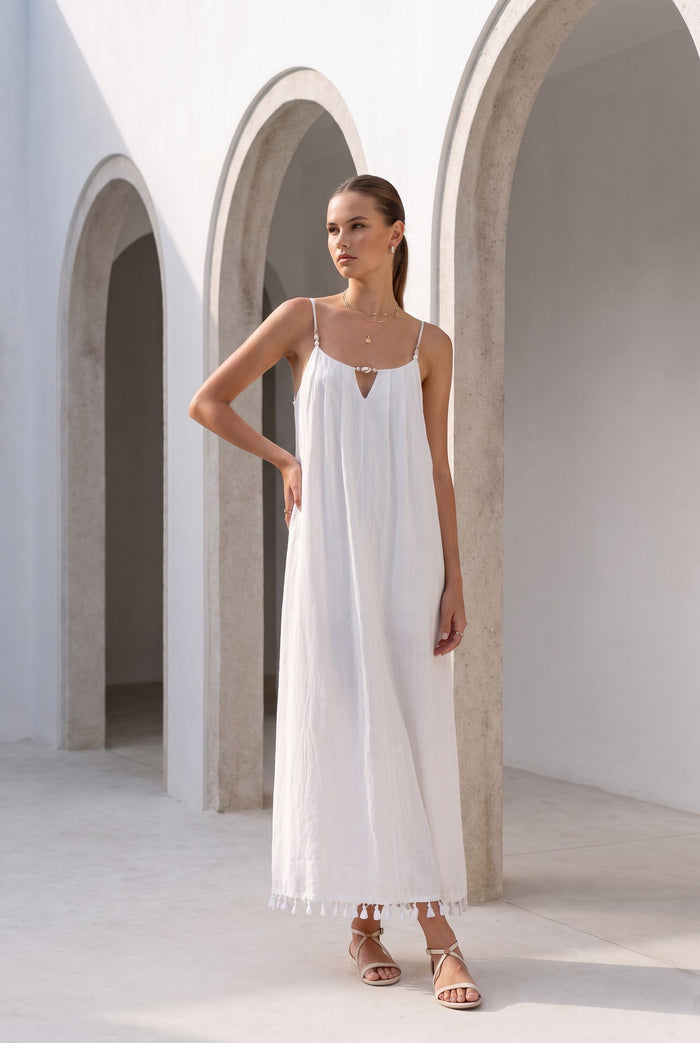 BRIELLE LINEN DRESS