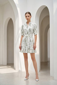 CLEMENTINE PRINTED SHORT DRESS
